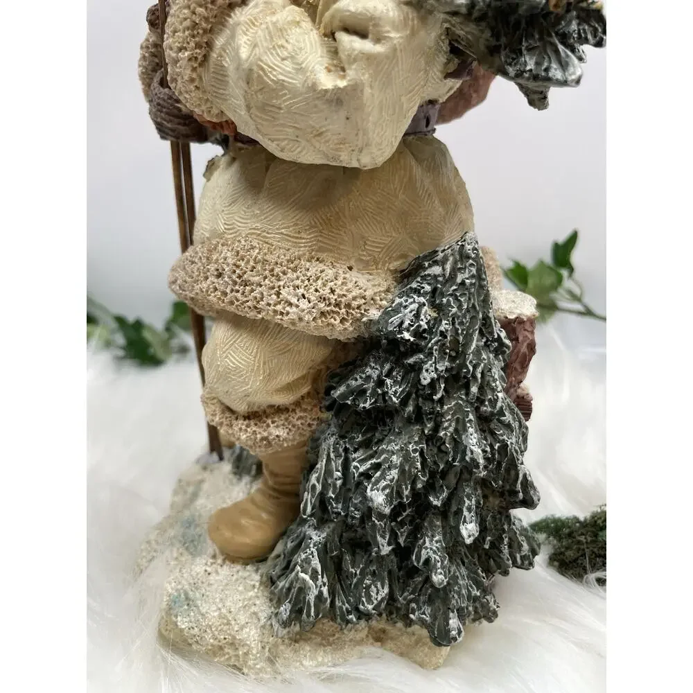 Vintage Old World Santa Resin Figure 11.5” Tall x 6” Wide